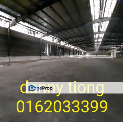 Meru 40ksf warehouse for rent, Selangor, Kapar 