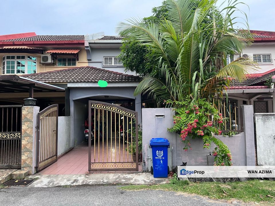 For Sale Terrace House Sec U2 TTDI Jaya, Shah Alam for Sale RM510,000
