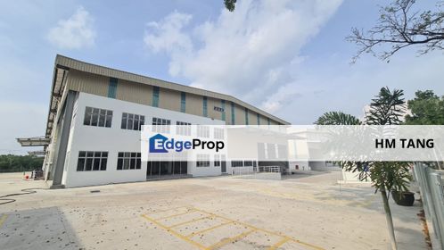 EXTRA LAND Detached Factory at Balakong Cheras Jaya for RENT | Taman Cheras Jaya Balakong Taming Jaya Industrial Park , Selangor, Balakong