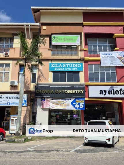 3 storey shop office tenanted Paka Dungun Terangganu, Terengganu, Dungun
