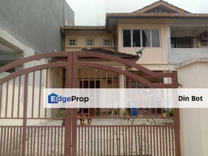 FOR SALE Double Storey Terrace Taman Bunga Negara Seksyen 27 Shah Alam Selangor FREEHOLD RENOVATED, Selangor, Shah Alam