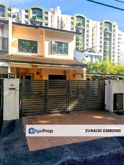 FOR SALE / UNTUK DIJUAL Taman Cempaka Pandan, Ampang Double Storey Terrace House Renovated Spacious Non Bumi Lot Near LRT Station , Selangor, Ampang
