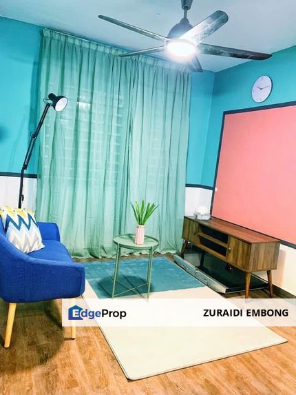 Apartment Kelisa Ria Taman Tangkas Jaya Bangi Kajang Selangor Level 1 (Corner Lot) , Selangor, Bangi