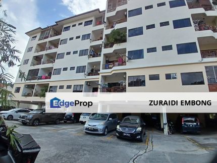 Pangsapuri Villa Harmonis FOR SALE,  Taman Harmonis, Gombak FREEHOLD Balkoni Luas, Selangor, Gombak