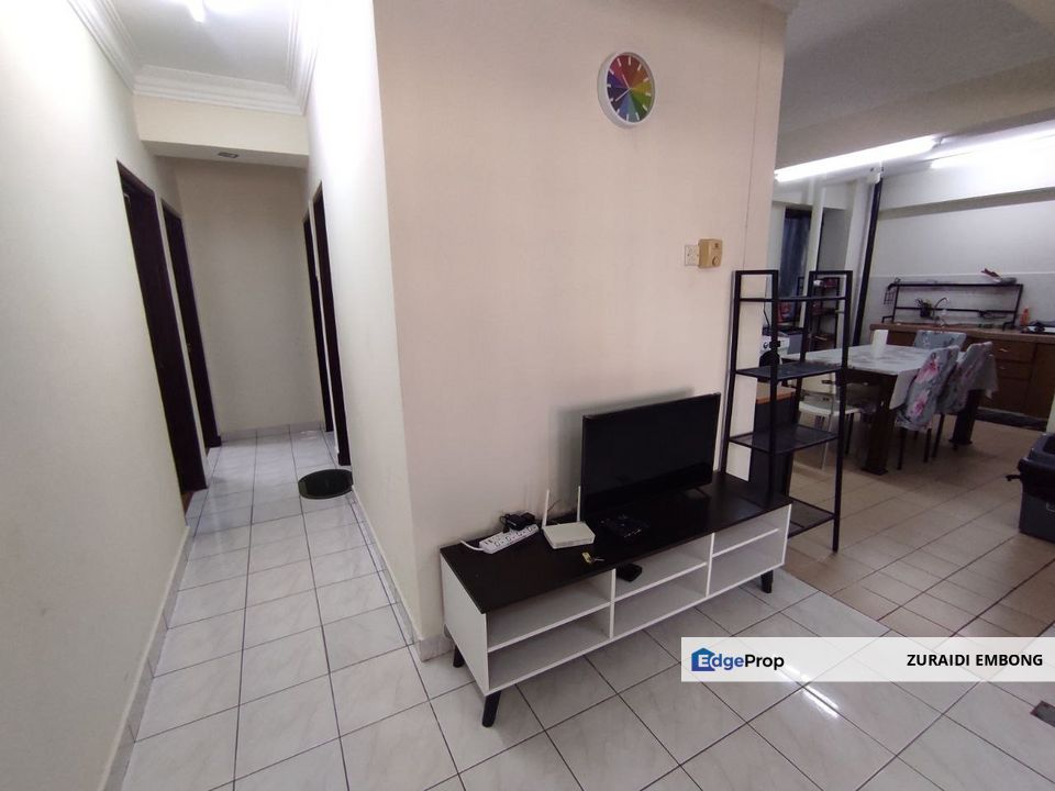 FOR SALE BAYU TASIK CONDOMINIUM, BANDAR SRI PERMAISURI, CHERAS, END LOT, RUMAH CANTIK SELESA DAN LUAS JUGA RENOVATED , Kuala Lumpur, Cheras