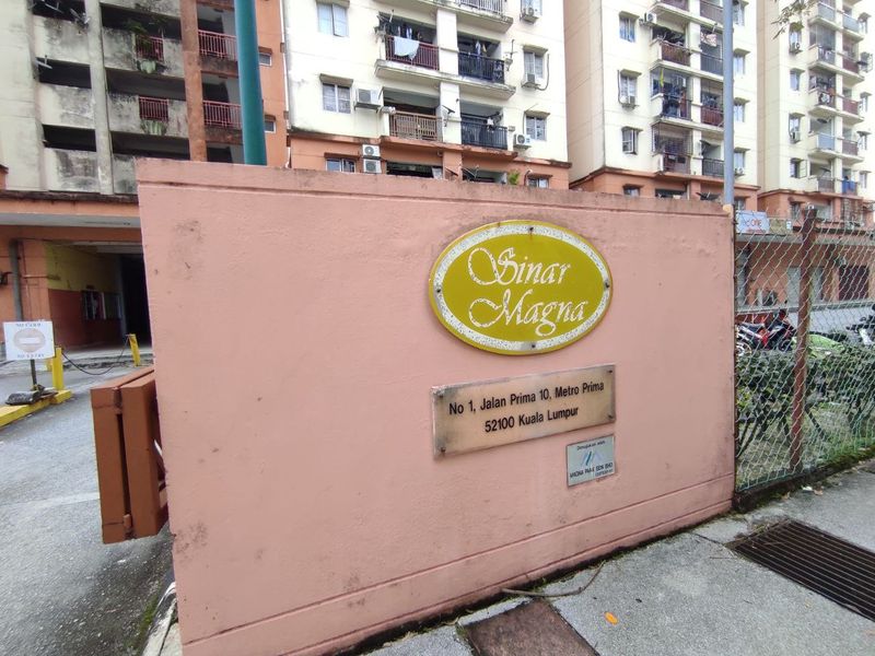Sinar Magna Kepong Corner Unit Untuk Disewa Near MRT Stesen Muslim Family, Kuala Lumpur, Kepong