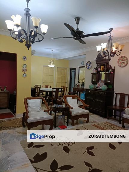 FOR SALE Baiduri Apartment  Blok G, Desa Pandan Kuala Lumpur Ground Floor Extended Luas Selesa Mewah, Kuala Lumpur, Desa Pandan