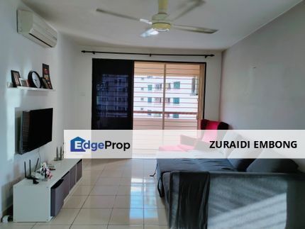 FOR SALE Putra Villa Condominium Taman Melati, Near LRT, Bus Terminal Bersatu Gombak HARGA BOLEH BINCANG, Kuala Lumpur, Gombak