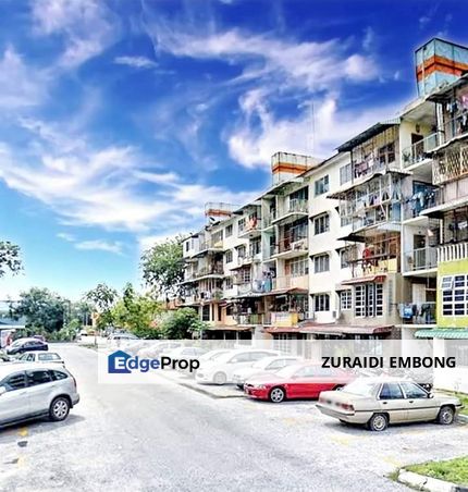 FOR SALE / UNTUK DIJUAL Apartment PKNS Seksyen 18 Shah Alam Very Good Community, Selangor, Shah Alam