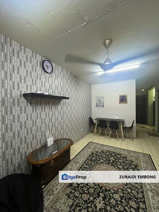 FOR SALE / UNTUK DIJUAL Pangsapuri Sri Malaysia Sungai Besi / Sg Besi Kuala Lumpur  Renovated Corner Lot Seperti Baru, Kuala Lumpur, Sungai Besi