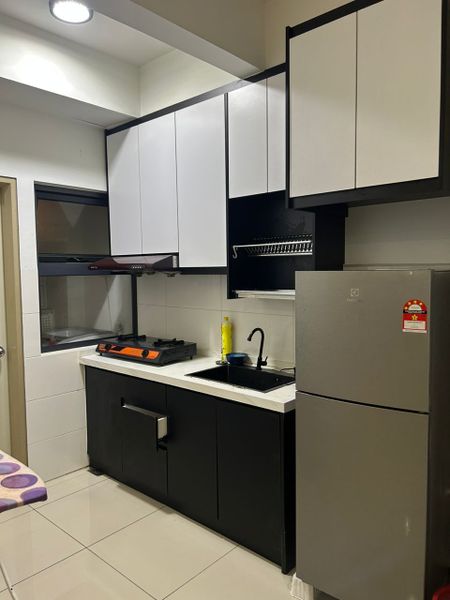 FOR RENT / Condo Untuk Disewa Suria Residence Bukit Jelutong, Shah Alam Fully Furnished Kitchen Cabinet Table Top, Selangor, Bukit Jelutong