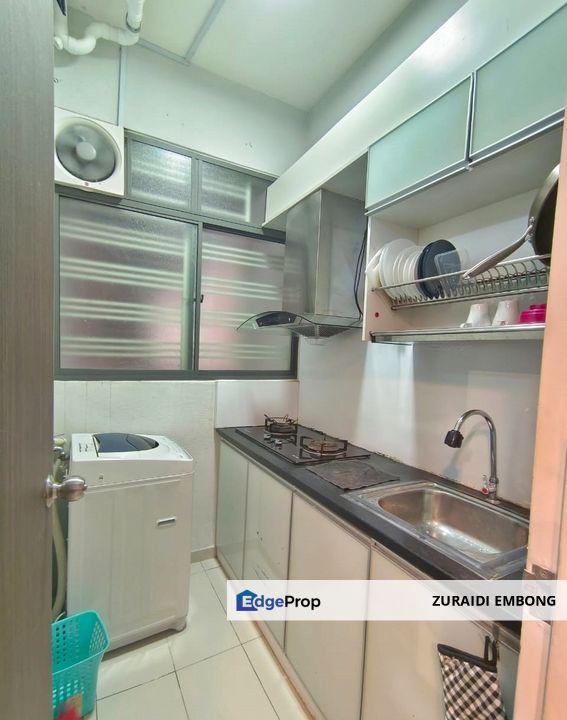 FOR SALE / UNTUK DIJUAL Seasons Garden Residence @ Wangsa Maju (Serviced Apartment), KL FURNISHED UNIT! Facing Swimming pool, Kuala Lumpur, Setapak