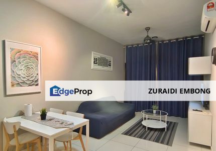 FOR SALE / UNTUK DIJUAL Seasons Garden Residence @ Wangsa Maju (Serviced Apartment), KL FURNISHED UNIT! Facing Swimming pool, Kuala Lumpur, Setapak