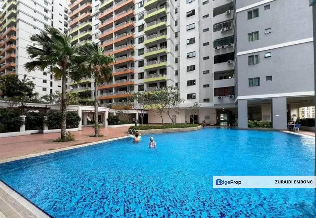 FOR SALE / UNTUK DIJUAL D’Alamanda Residence Pudu Ulu, Cheras  Kuala Lumpur (Corner unit Block A) parking dekat lift, Kuala Lumpur, Cheras