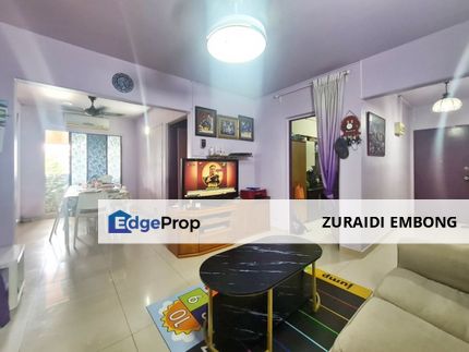 FOR SALE / UNTUK DIJUAL Apartment Menara Seri Jati, Taman Setiawangsa, Kuala Lumpur With Kitchen Cabinet, Kuala Lumpur, Taman Setiawangsa