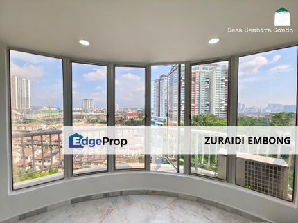 FOR SALE / UNTUK DIJUAL Desa Gembira Condominium Kuchai Lama Taman Gembira FREEHOLD Unit NON Bumi Lot, Kuala Lumpur, Kuchai Lama