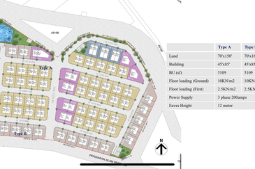 SemiD Factory Puncak Alam for sale
