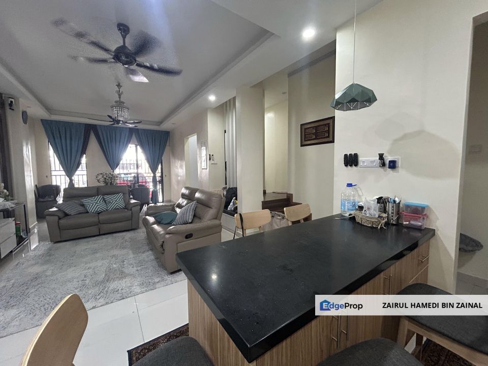 Reno 3storey terrace house Ivy Terrace, Denai alam, Selangor, Shah Alam