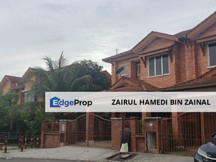 2 storey endlot terracehouse Alam Budiman for sale, Selangor, Shah Alam