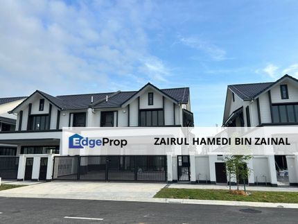 New completed 2 storey semiD Hevea, Elmina Garden, Selangor, Shah Alam