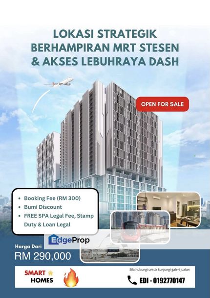 E-Sentral Subang Bestari Damansara West for sale, Selangor, Shah Alam