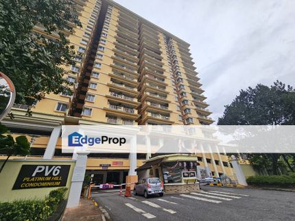 [Endlot] Condominium PV6 Platinum Hill Taman Melati KL, Kuala Lumpur, Setapak