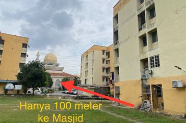 [DEKAT MASJID] Flat Blok E Desa Pandan Kg Pandan KL
