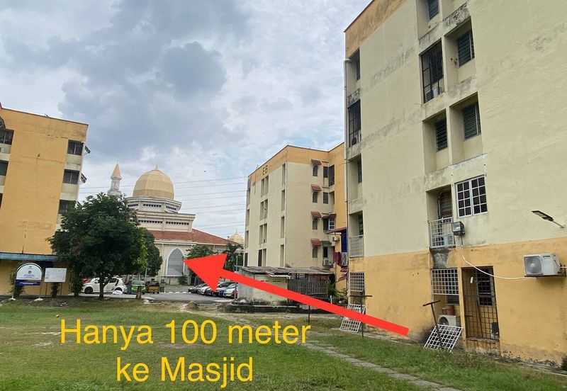 [DEKAT MASJID] Flat Blok E Desa Pandan Kg Pandan KL