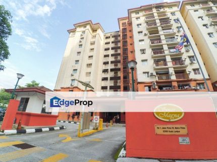 Sinar Magna Apartment Kepong For Sale Low Level cheap in town, Kuala Lumpur, Kepong