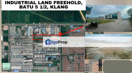 20 Acres Industrial Freehold Land Batu 5/12, Klang, Selangor, Klang