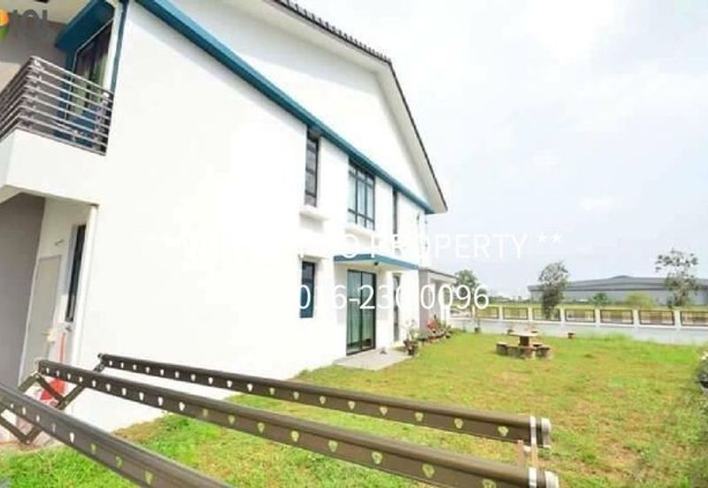 BANDAR BUKIT RAJA NAFIRI DOUBLE STOREY END LOT FOR SALE