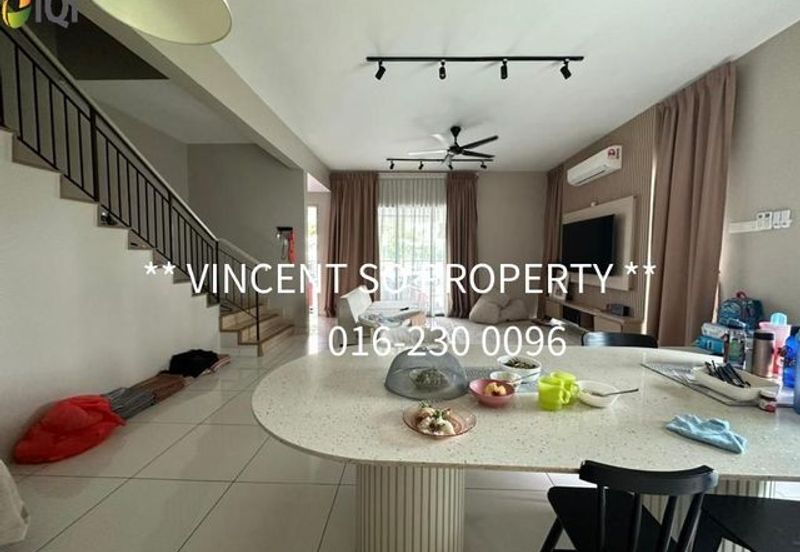 BANDAR BUKIT RAJA NAFIRI DOUBLE STOREY END LOT FOR SALE