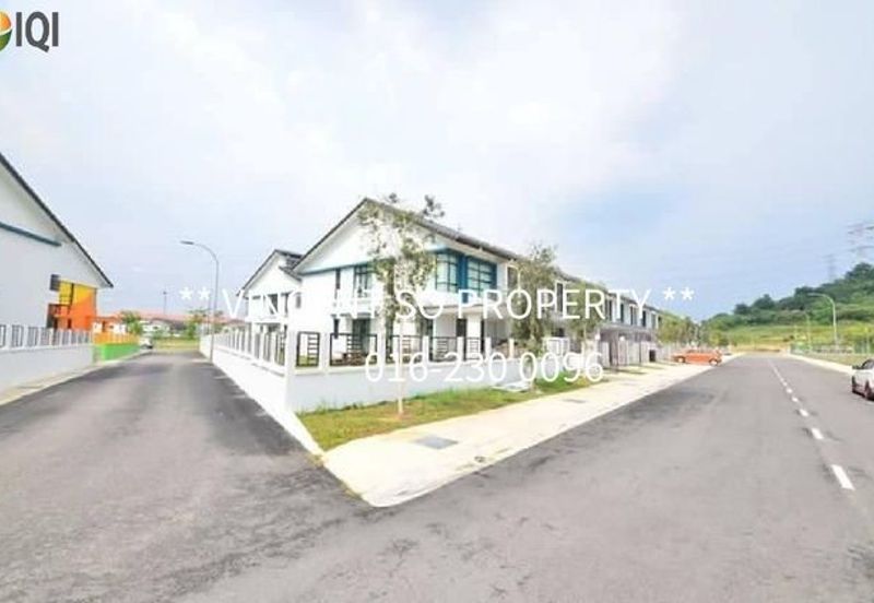 BANDAR BUKIT RAJA NAFIRI DOUBLE STOREY END LOT FOR SALE