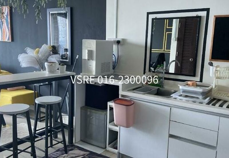 Trefoil at Setia Alam Block B High Floor For Sale with tenancy