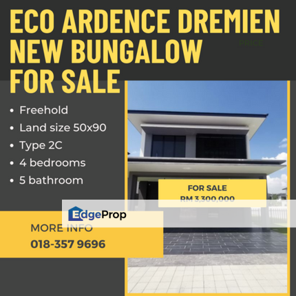 Eco Ardence Dremien new bungalow For Sale, Selangor, Shah Alam