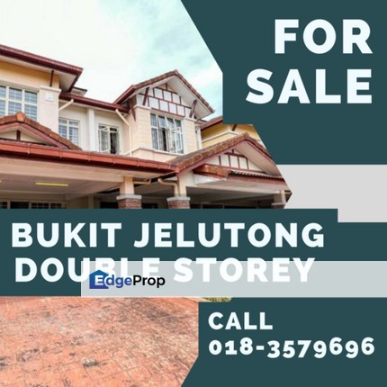 Bukit Jelutong 2 storey terrace house For Sale, Selangor, Bukit Jelutong