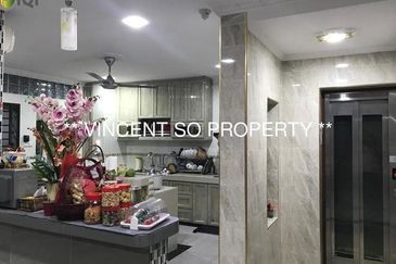 Milano Kemuning 3 Storey freehold Bungalow For Sales below market value