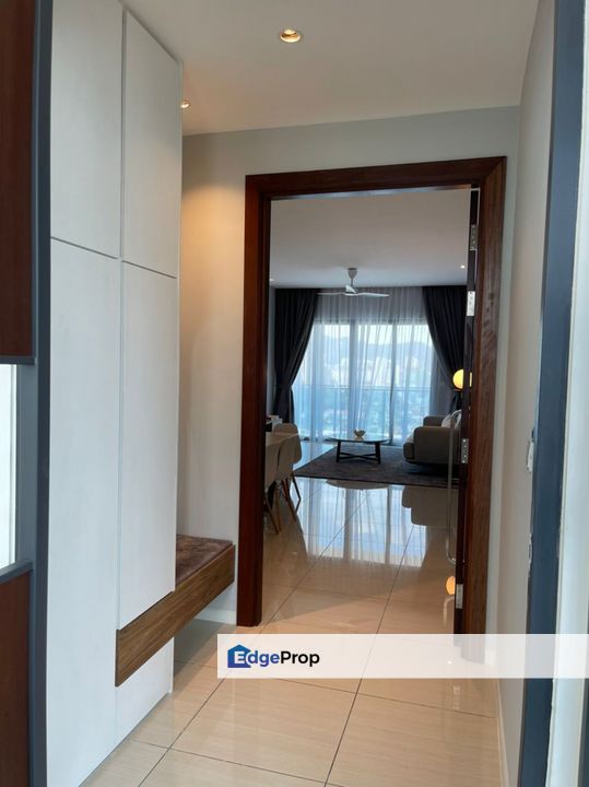 Queens Residences Q1, Corner Unit, Sea View, Fully Renovated & Fully Furnished, Penang, Sungai Nibong