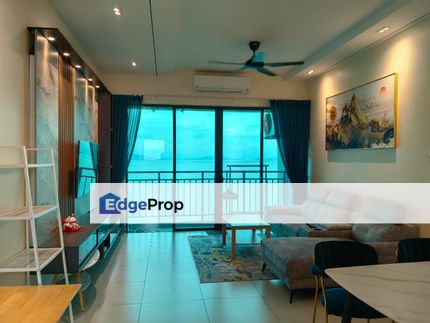 3 Residence, Corner unit, Seaview, Fully Furnished, Penang, Jelutong