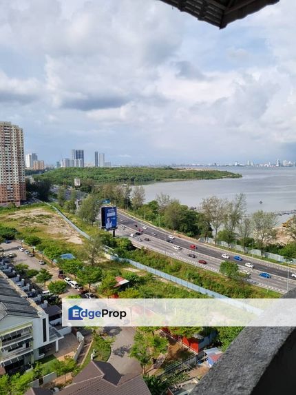 Sinar Bukit Dumbar, SeaView, 3Bedrooms with Balcony, Fully furnished, Jelutong, Penang, Bukit Dumbar