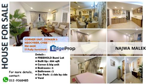 NICE CORNER UNIT, DOMAIN 5 NEOCYBER, CYBERJAYA, Selangor, Cyberjaya