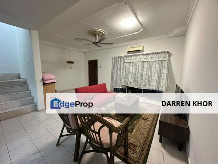 Ehsan Jaya double storey 4 bedroom fully furniture, Johor, Johor Bahru