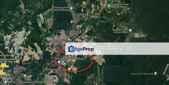 Bidor Residential land for sale facing the main road , Perak, Batang Padang