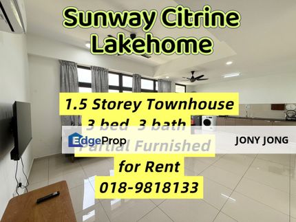 1.5 Storey TownHouse for Rent, Johor, 