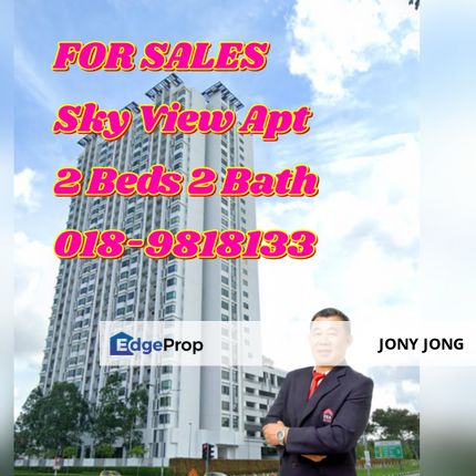 Sky View 2 Bedroom for Sales, Johor, Bukit Indah