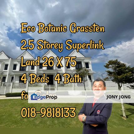 2.5 Storey Superlink House, Johor, Nusajaya