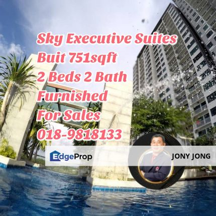 Sky Executive Suites 2 Beds for Sales, Johor, Johor Bahru