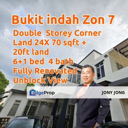 Double Storey Corner lot for Sales, Johor, Johor Bahru