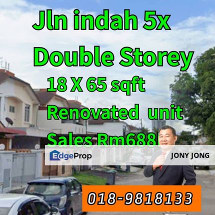 Double Storey Terrace House for Sales, Johor, Johor Bahru