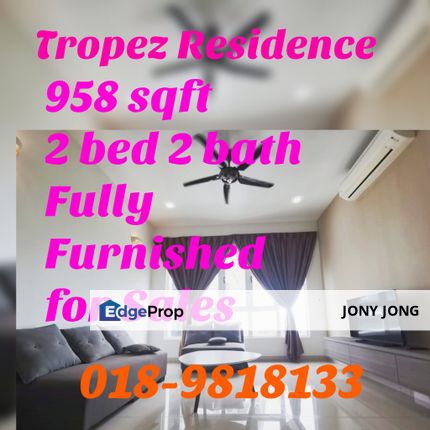 Tropez Residence 2 bed 2 bath for Sales, Johor, Johor Bahru